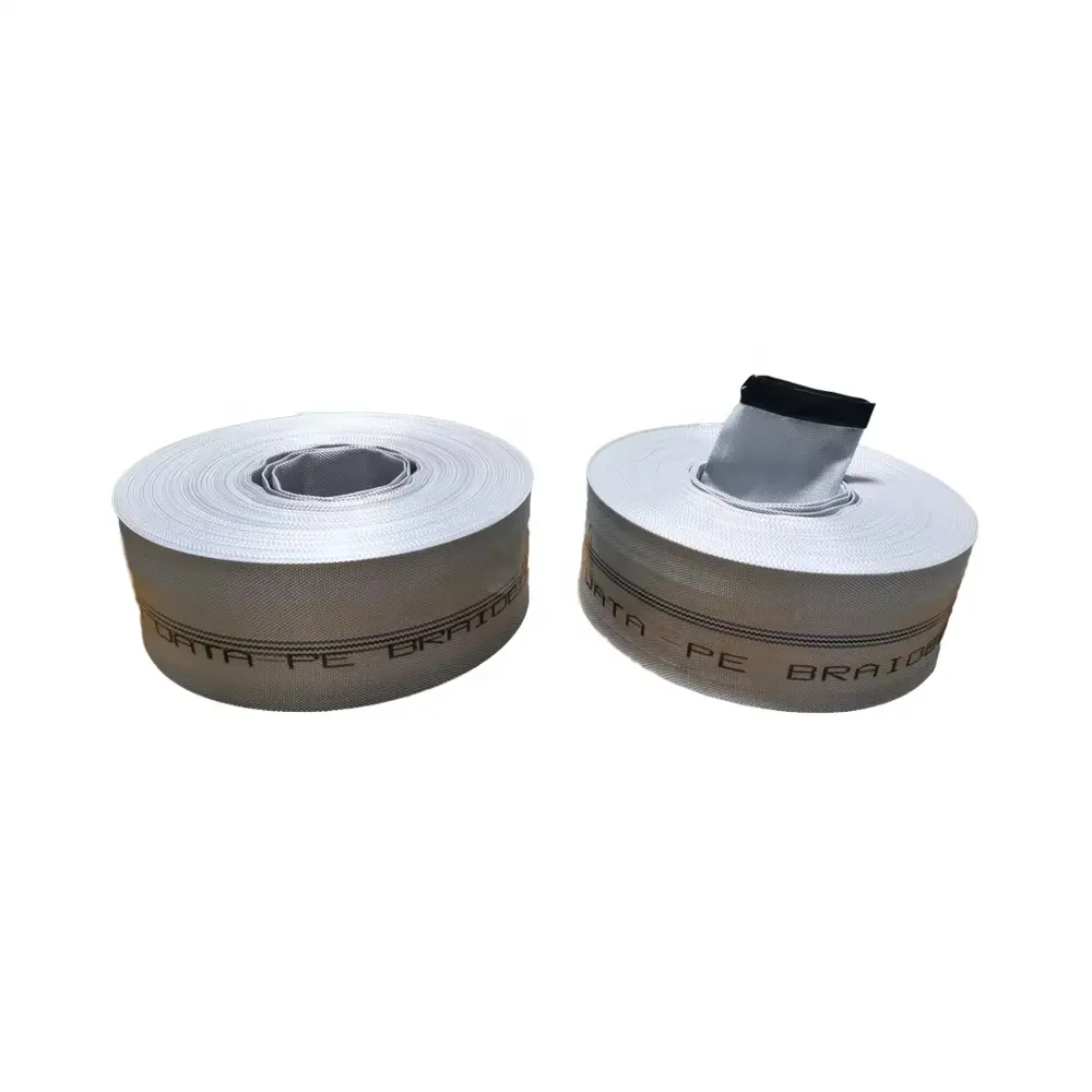 张家界双层涤纶编织水带